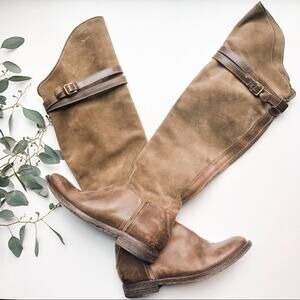 N.D.C Gerda High OTK Riding Boots 36 Leather Tall Brown Over The Knee Equestrian